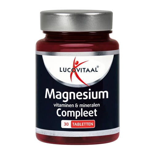 Wehkamp Lucovitaal Magnesium, Vitamine, Mineralen Compleet - 30 tabletten aanbieding