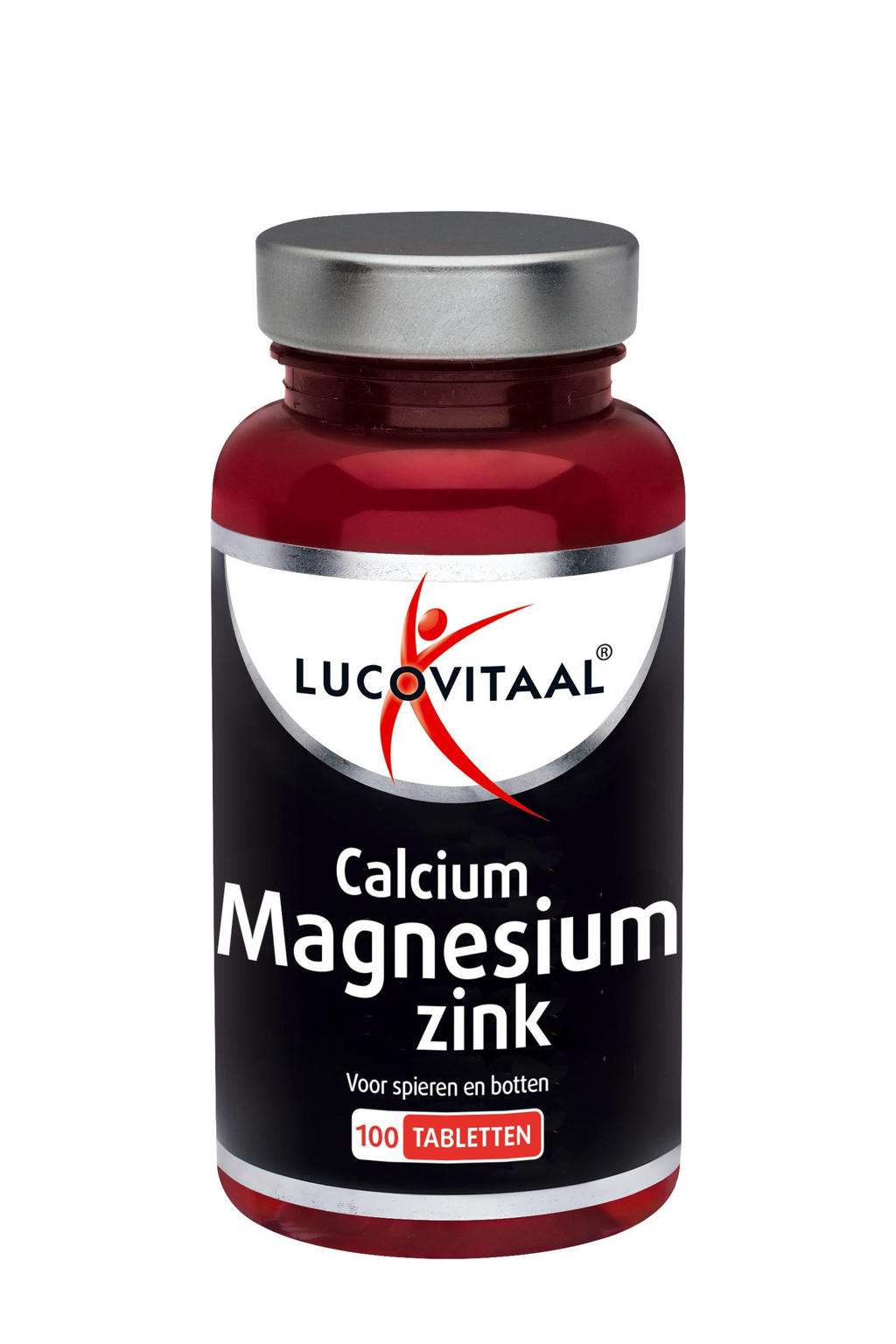 Lucovitaal Calcium Magnesium Zink 100 tabletten wehkamp