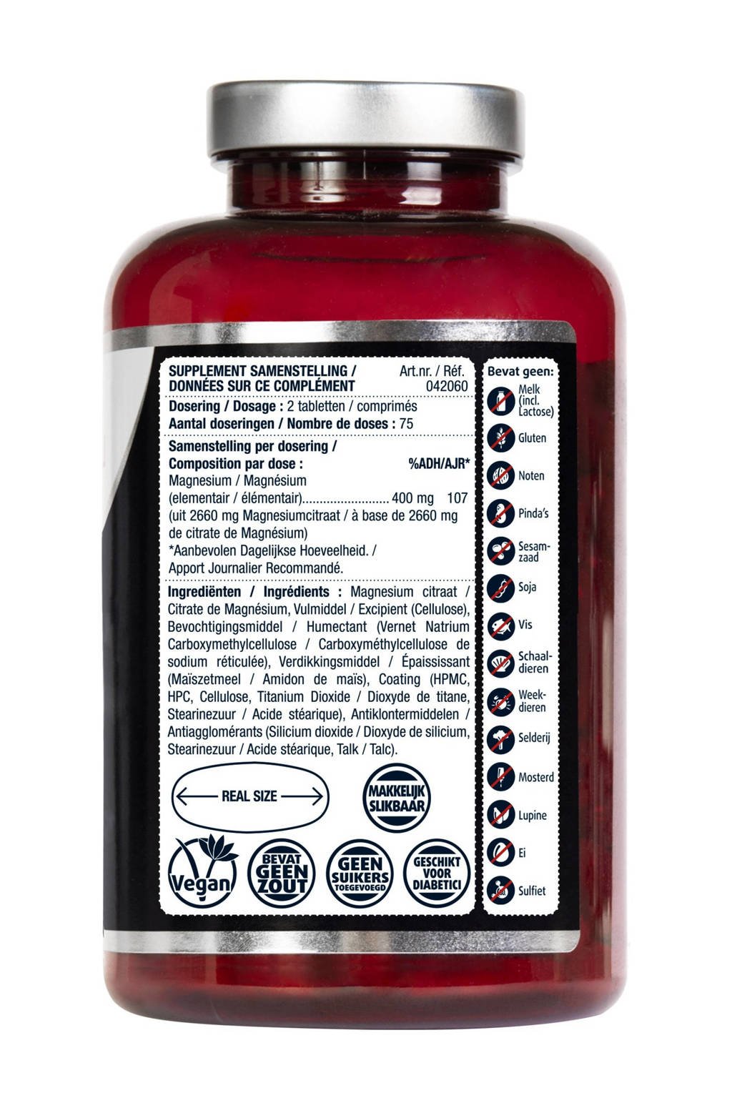 Joseph Banks Voorverkoop pantoffel Lucovitaal Magnesium Citraat 400mg - 150 tabletten | wehkamp