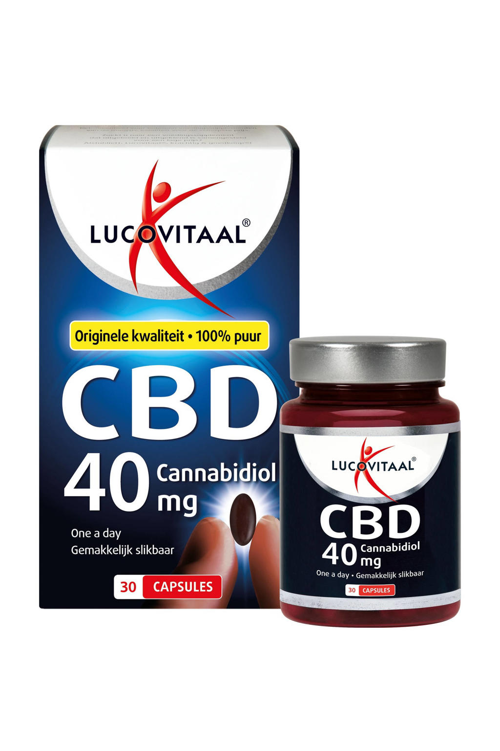 Lucovitaal Cbd Cannabidiol 40mg 30 Capsules Wehkamp