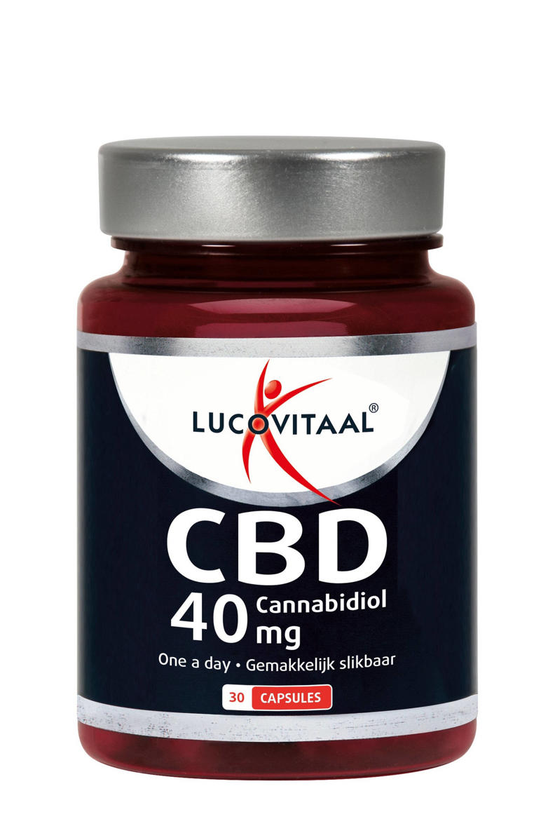 Lucovitaal Cbd Cannabidiol 40mg 30 Capsules Wehkamp