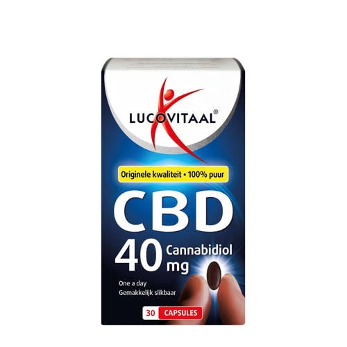 Lucovitaal CBD Cannabidiol 40mg - 30 capsules