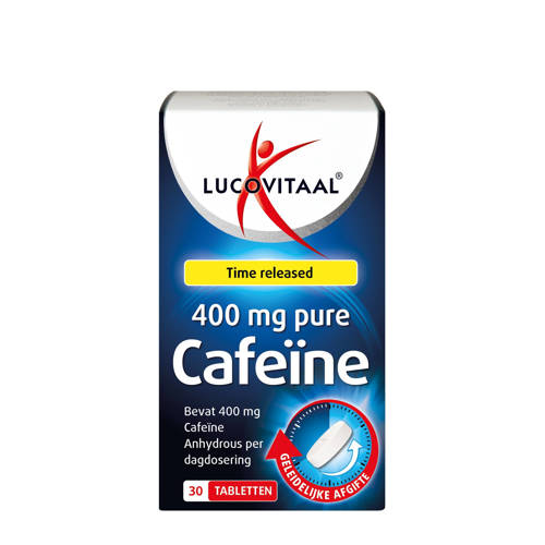 Wehkamp Lucovitaal Cafeïne Pure 400mg - 30 tabletten aanbieding