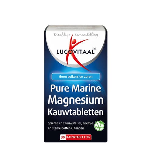 Lucovitaal Magnesium Marine - 30 kauwtabletten