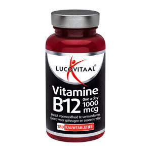 Vitamine B12 One a Day 1000mcg - 180 kauwtabletjes