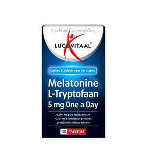 Melatonine L-Tryptofaan 5mg - 30 tabletjes