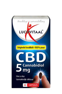 Lucovitaal CBD Cannabidiol 5mg - 30 capsules
