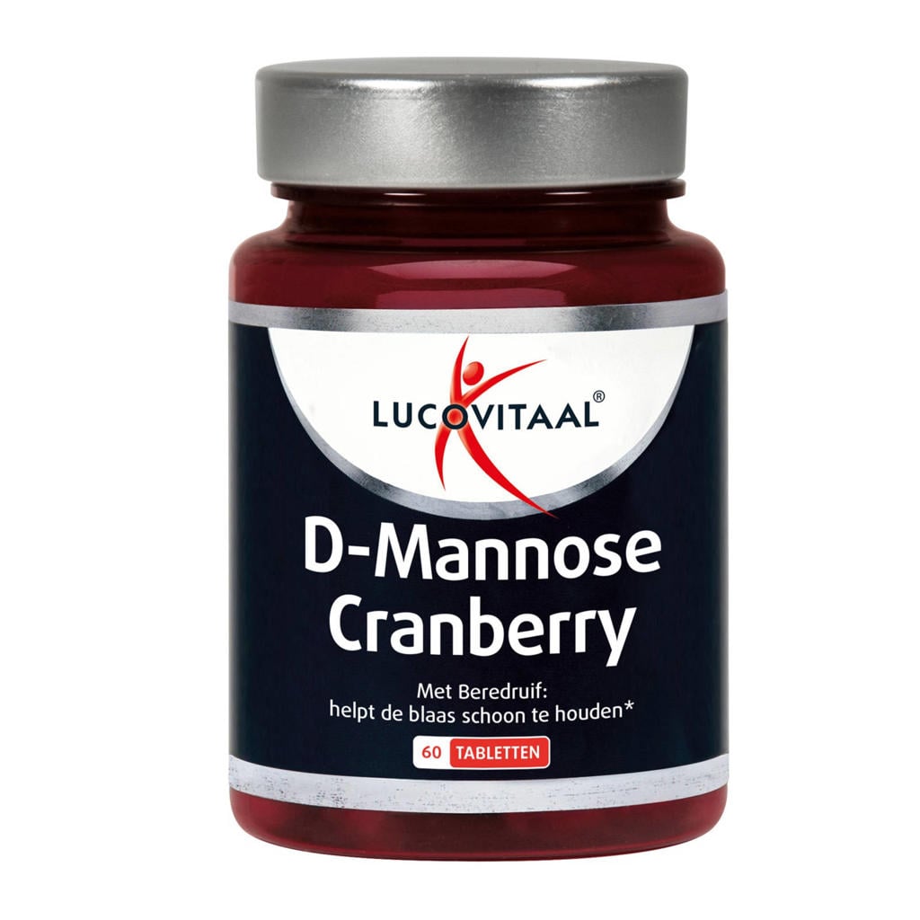Lucovitaal D-Mannose Cranberry - 60 tabletten