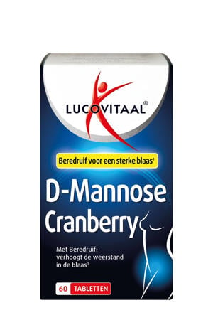 Wehkamp Lucovitaal D-Mannose Cranberry - 60 tabletten aanbieding