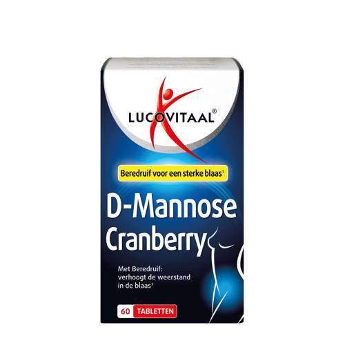 Wehkamp Lucovitaal D-Mannose Cranberry - 60 tabletten aanbieding