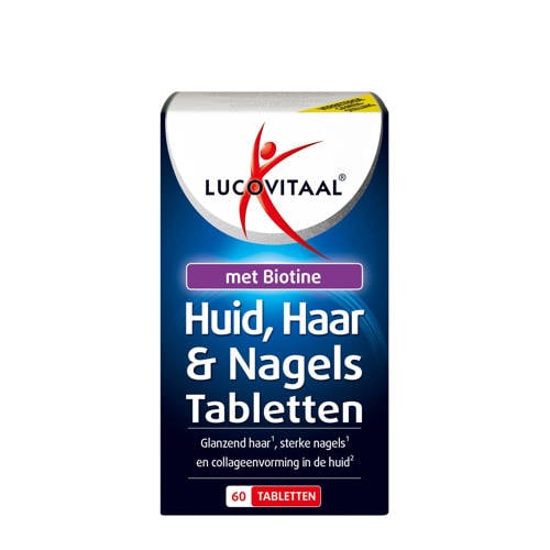 Wehkamp Lucovitaal Huid, Haar & Nagels Tabletten - 60 tabletten aanbieding