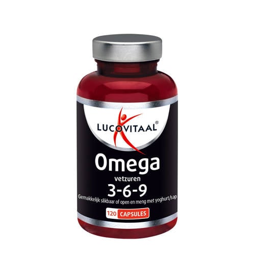 Lucovitaal Omega 3-6-9 complex - 120 capsules
