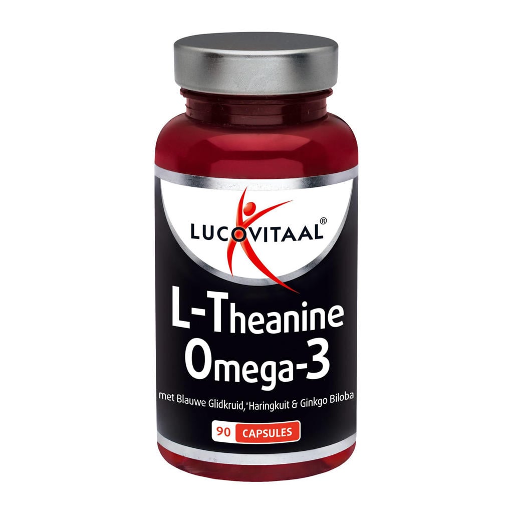 Lucovitaal L-Theanine Omega-3 - 90 capsules
