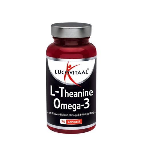 Lucovitaal L-Theanine Omega-3 - 90 capsules