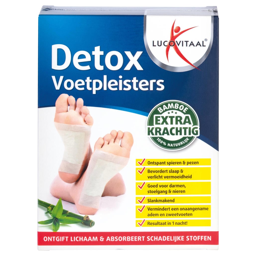 Lucovitaal Detox Voetpleisters - 10 stuks