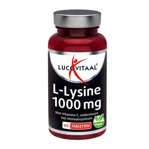 Wehkamp Lucovitaal L-Lysine One a Day 1000mg - 60 tabletten aanbieding