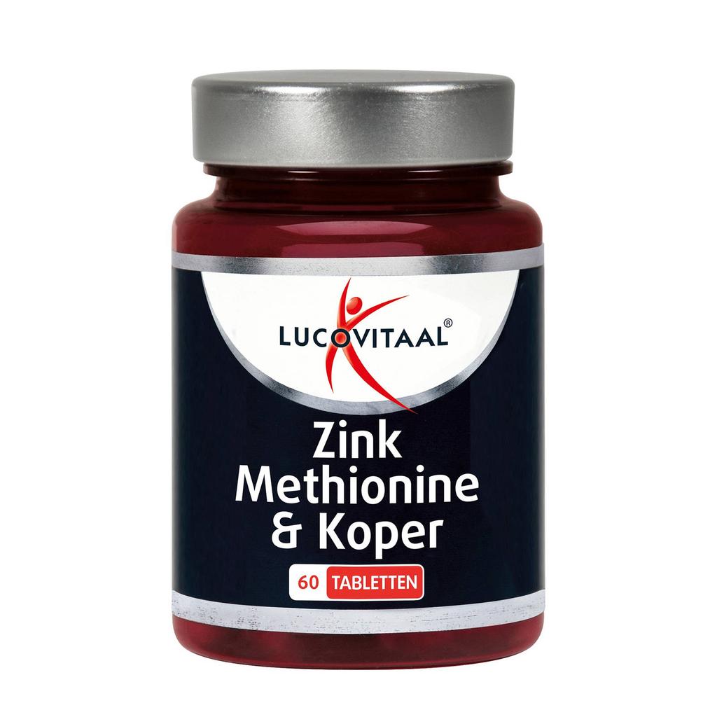 Lucovitaal Zink Methionine & Koper - 60 tabletten