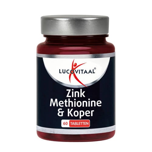 Wehkamp Lucovitaal Zink Methionine & Koper - 60 tabletten aanbieding