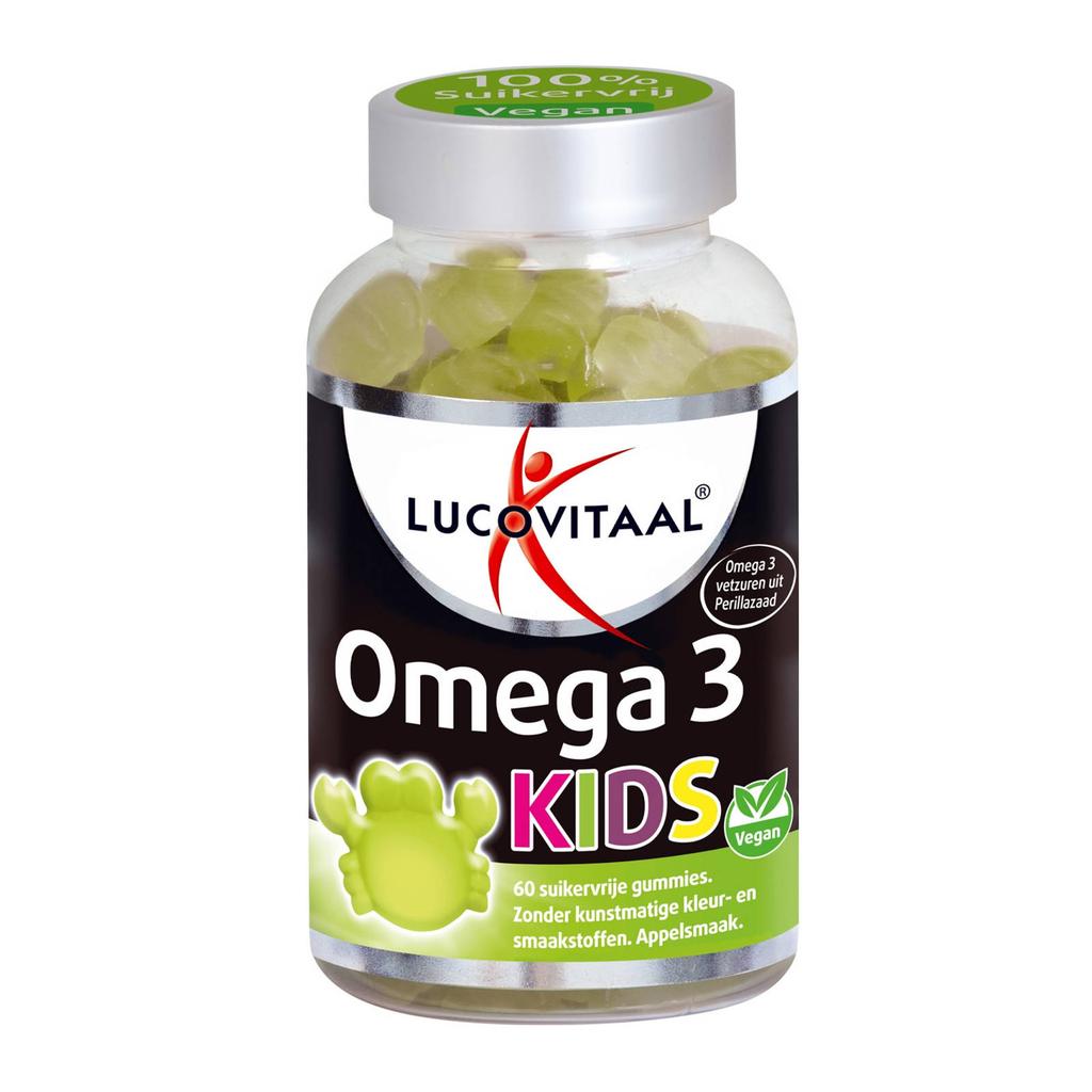 Lucovitaal Omega Kids - 60 snoepjes