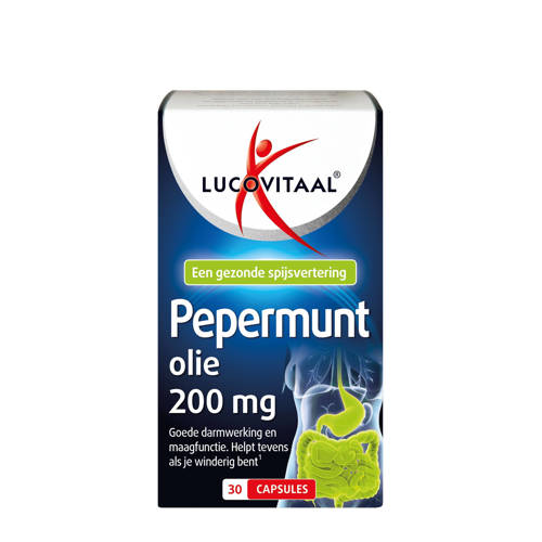 Lucovitaal Pepermuntolie - 30 capsules