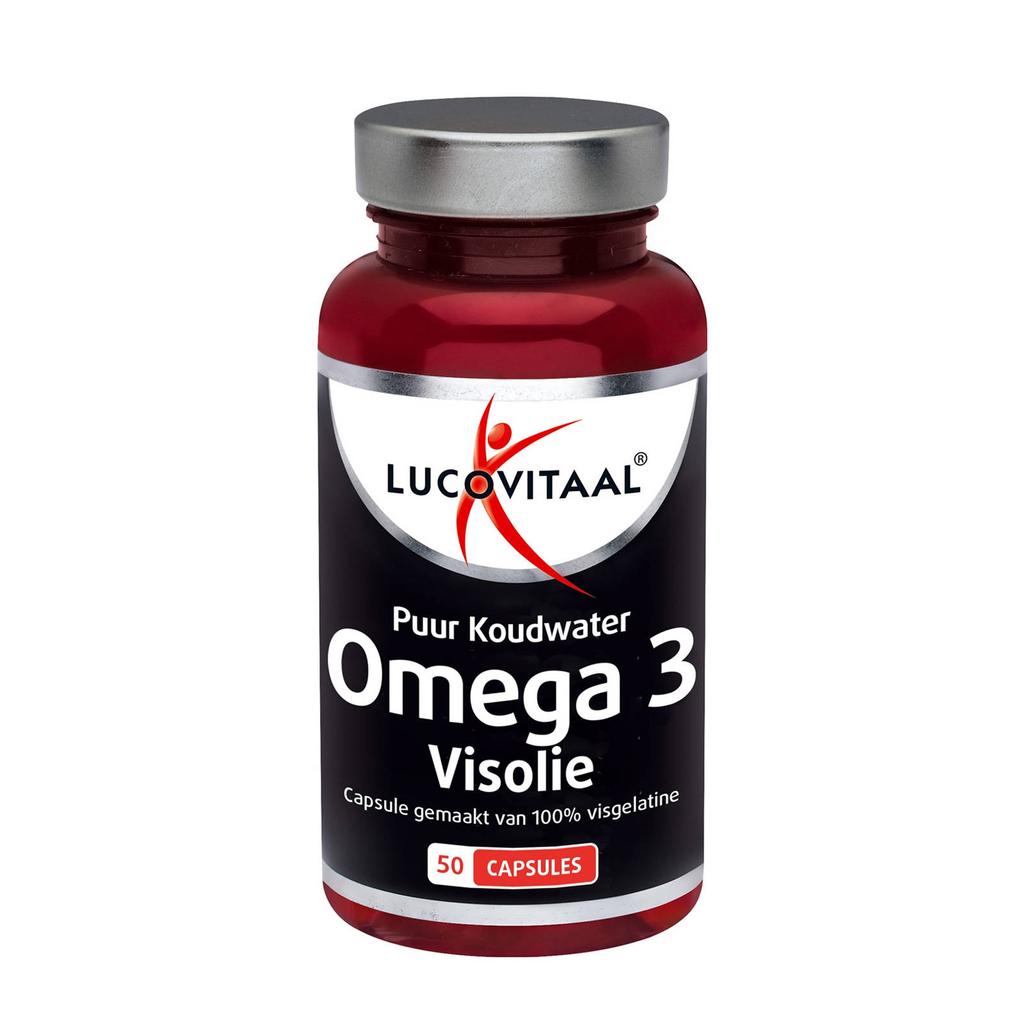 Lucovitaal Omega 3 Koudwater Visolie Puur - 50 capsules