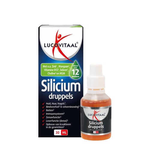 Lucovitaal Silicium Druppels - 30 ml