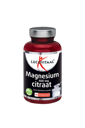 Magnesium Citraat poeder 400mg - 40 doseringen