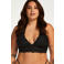 Hunkemöller kanten halter bralette Rose zwart
