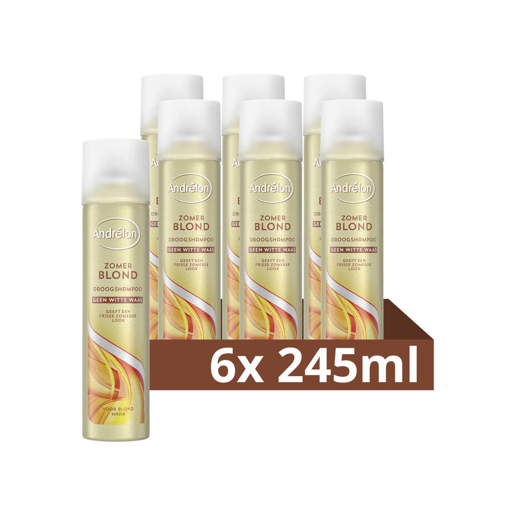 Andrélon Zomer Blond droogshampoo - 6 x 245 ml