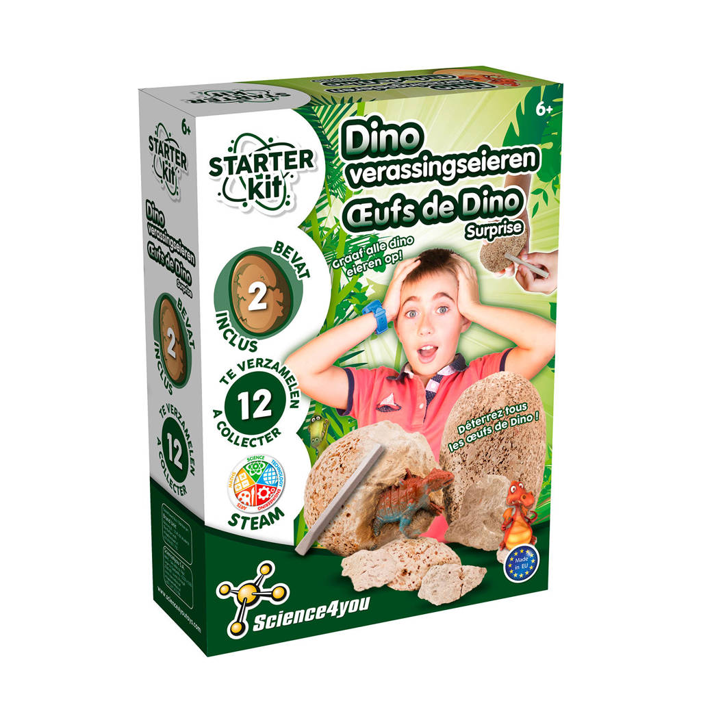 Science4You Starter kit Dino Eieren Science4You