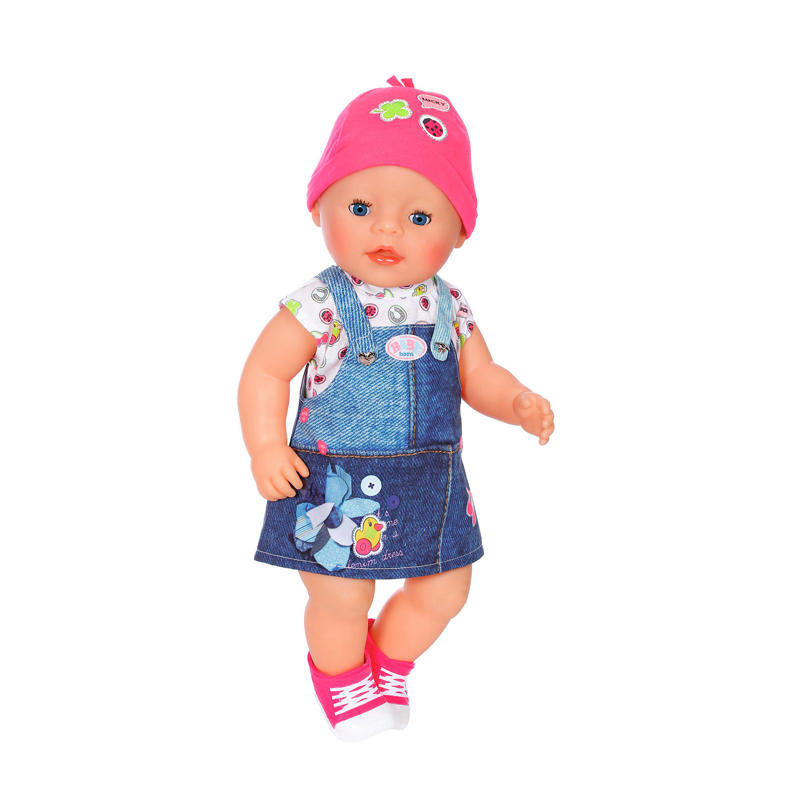 BABY born Jeans Deluxe Baby Born jurk wehkamp