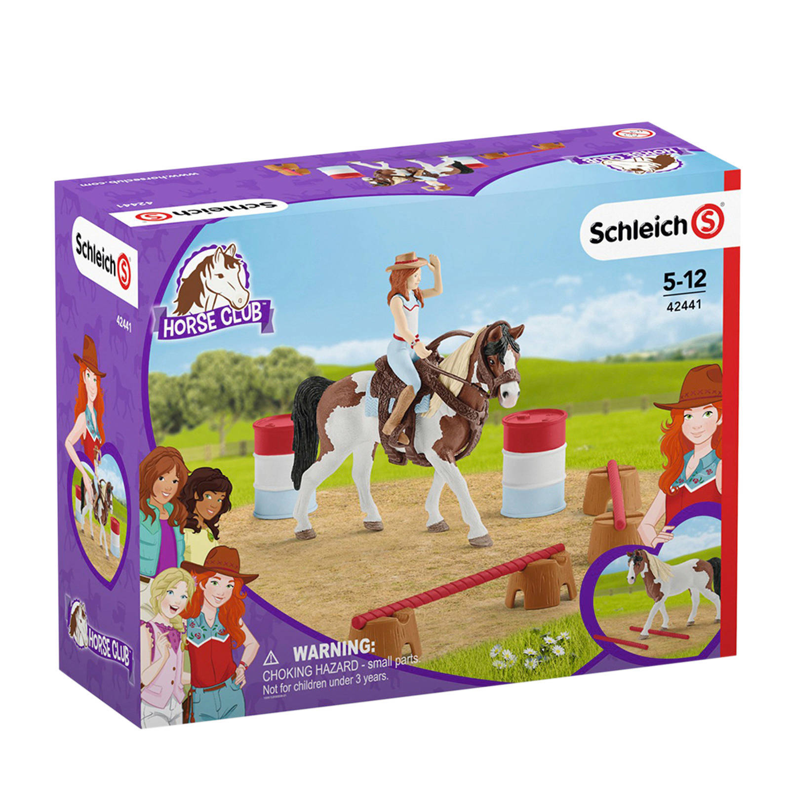 Schleich Paarden Horse Club Hannah&apos, s Western Rij Set 42441 online kopen