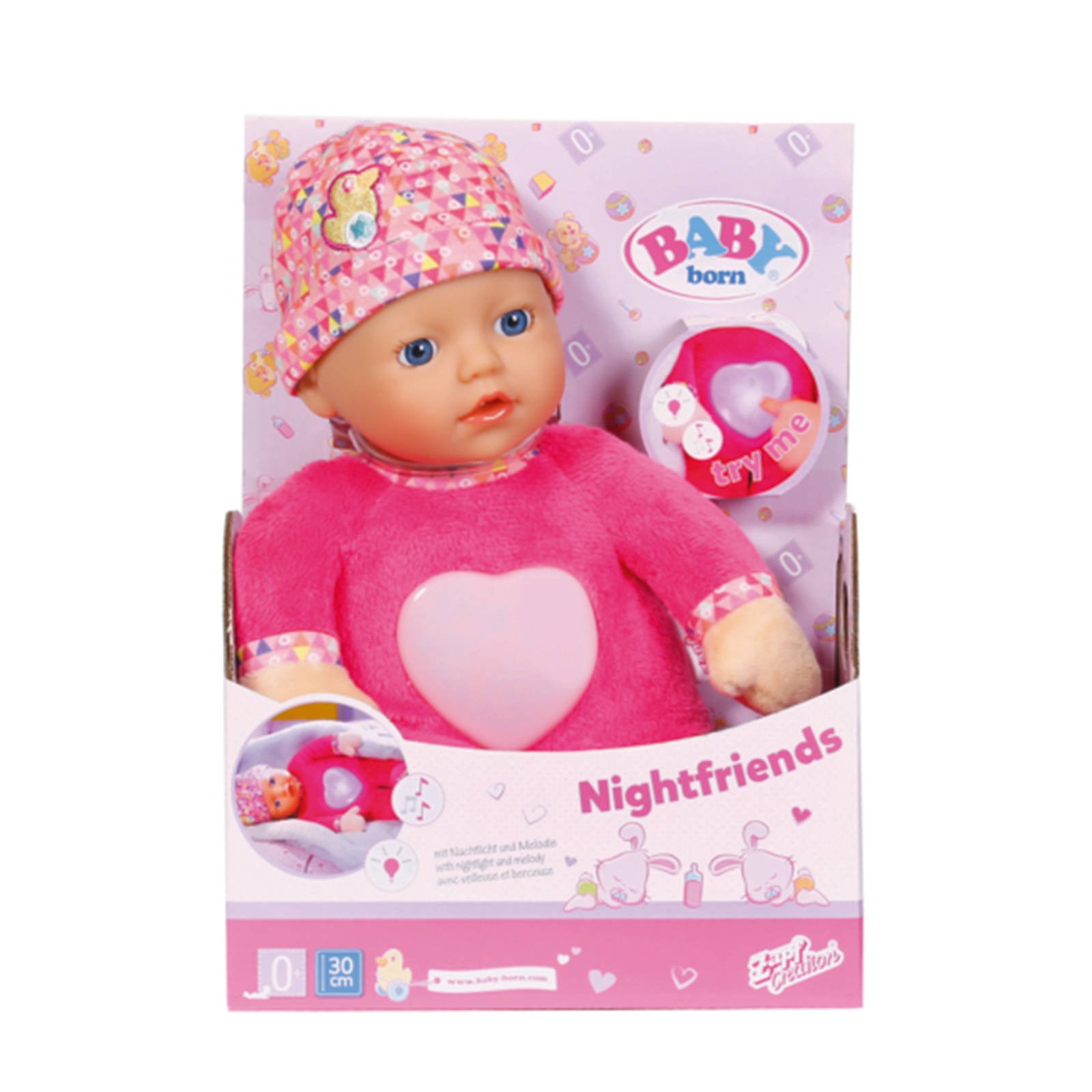 BABY born Pop Nightfriends For Babies Baby Born 30 cm | wehkamp Baby Born Nightfriends Voor Baby's Speelgoed Aanbieding bij