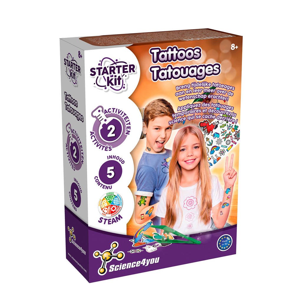 Science4You Starter kit Tattoo Science4You