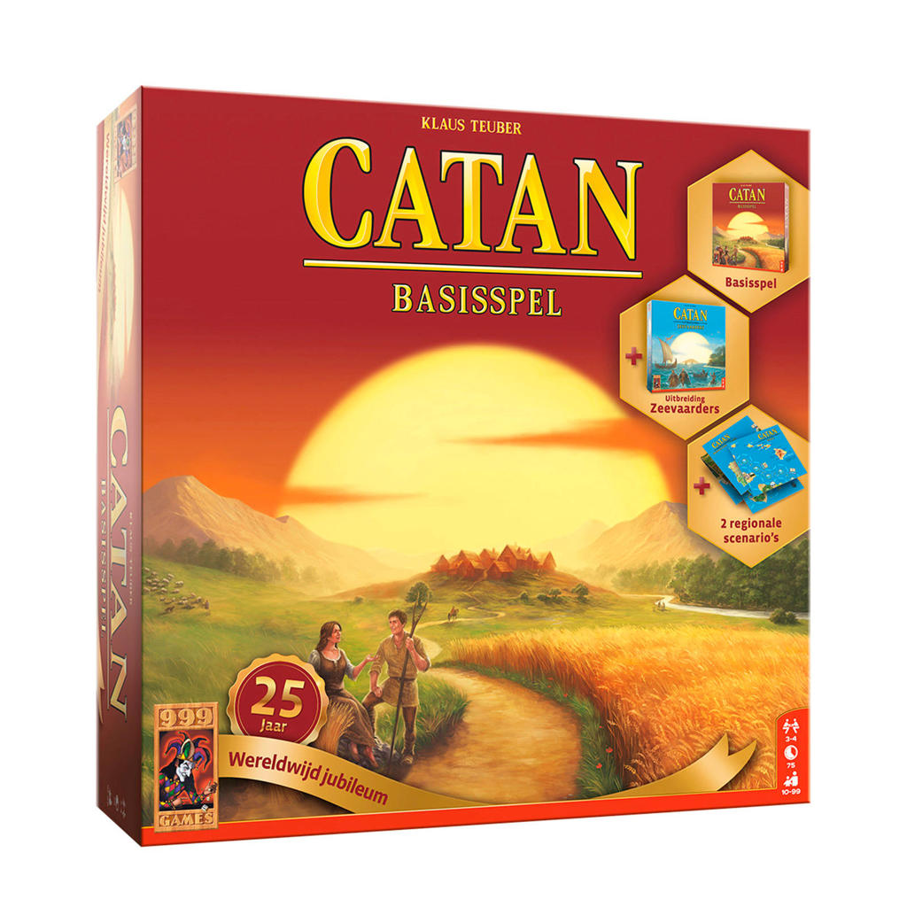 999 Games Catan 25 jaar wereldwijd jubileum bordspel