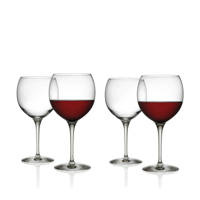 Alessi wijnglas Mami (set van 4), Transparant