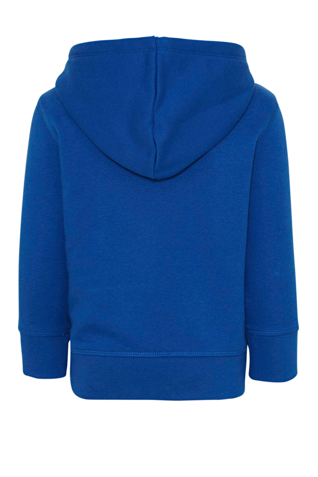 GAP baby hoodie met logo blauw wehkamp