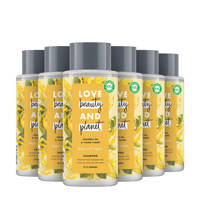 Love Beauty and Planet Coconut Oil & Ylang Ylang Hope and Repair shampoo - 6 x 400 ml