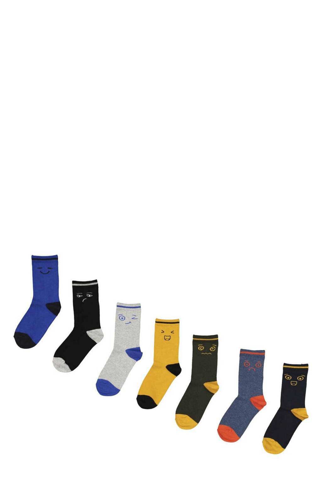 HEMA sokken - set van 7 multi, Multi