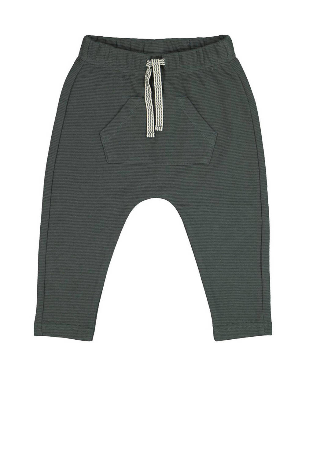 HEMA regular fit broek donkergroen, Donkergroen