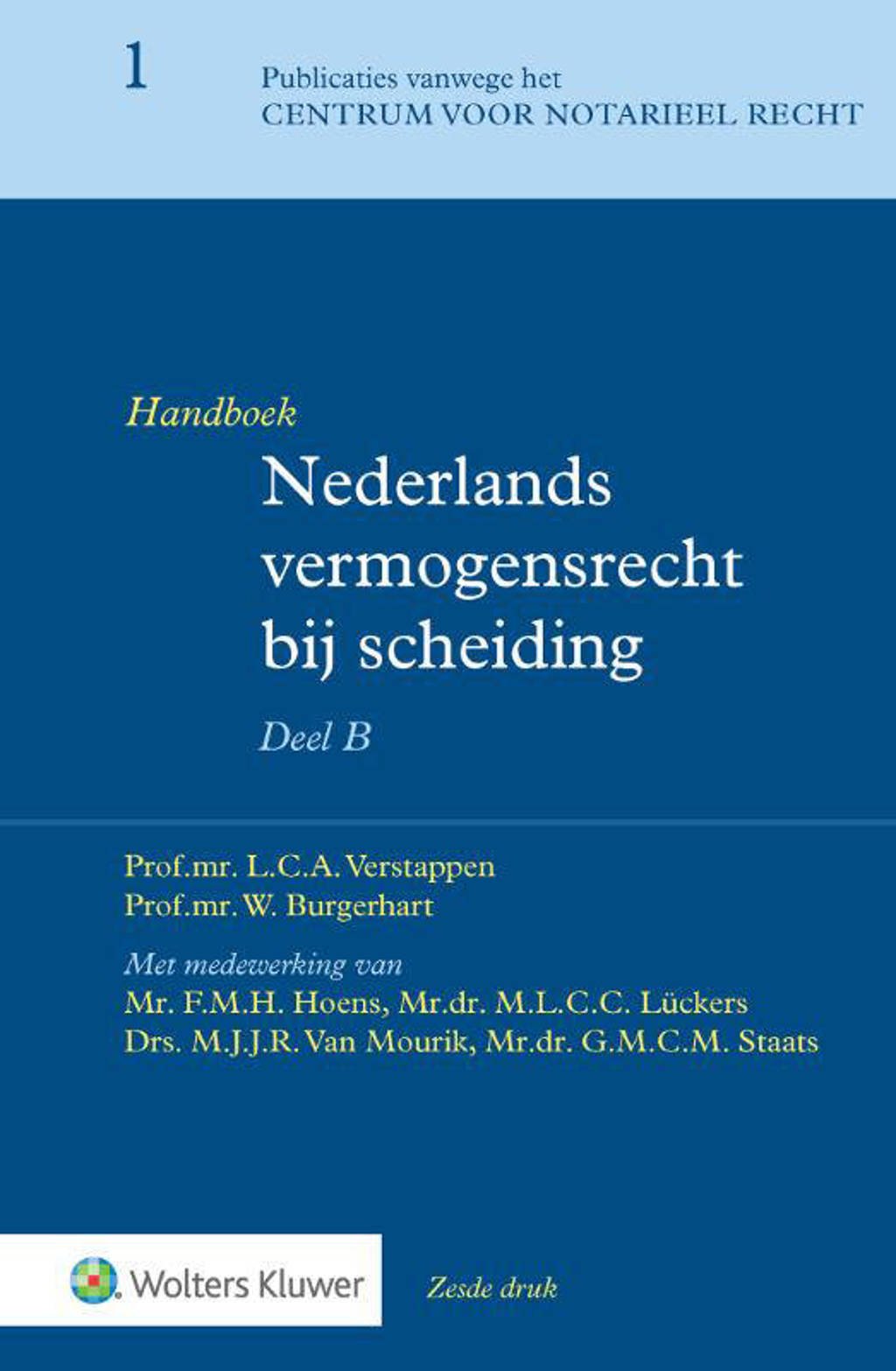 Handboek Nederlands vermogensrecht bij scheiding Deel B