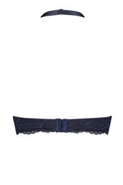 thumbnail: Hunkemöller kanten halter bralette Rose donkerblauw