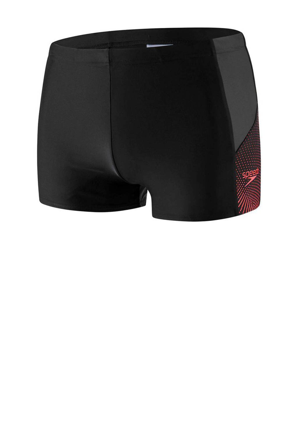Speedo Endurance 10 zwemboxer Dive zwart/grijs, Zwart/grijs