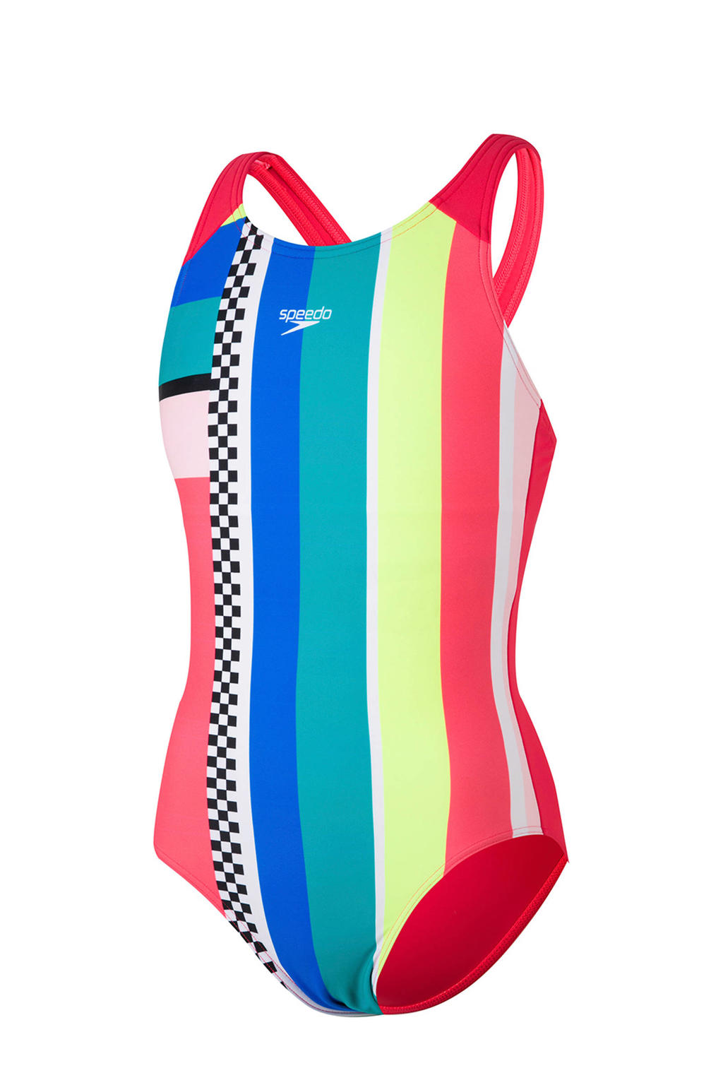 Speedo Endurance10 badpak Digital Placement Pulseback roze wehkamp