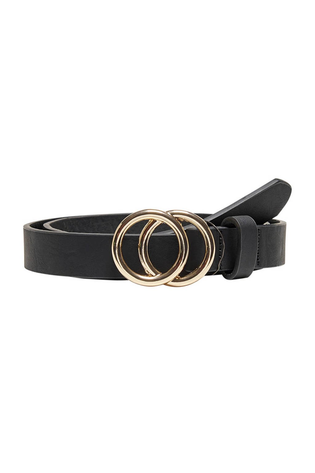 KIDS ONLY riem met goudkleurige gesp zwart, Zwart