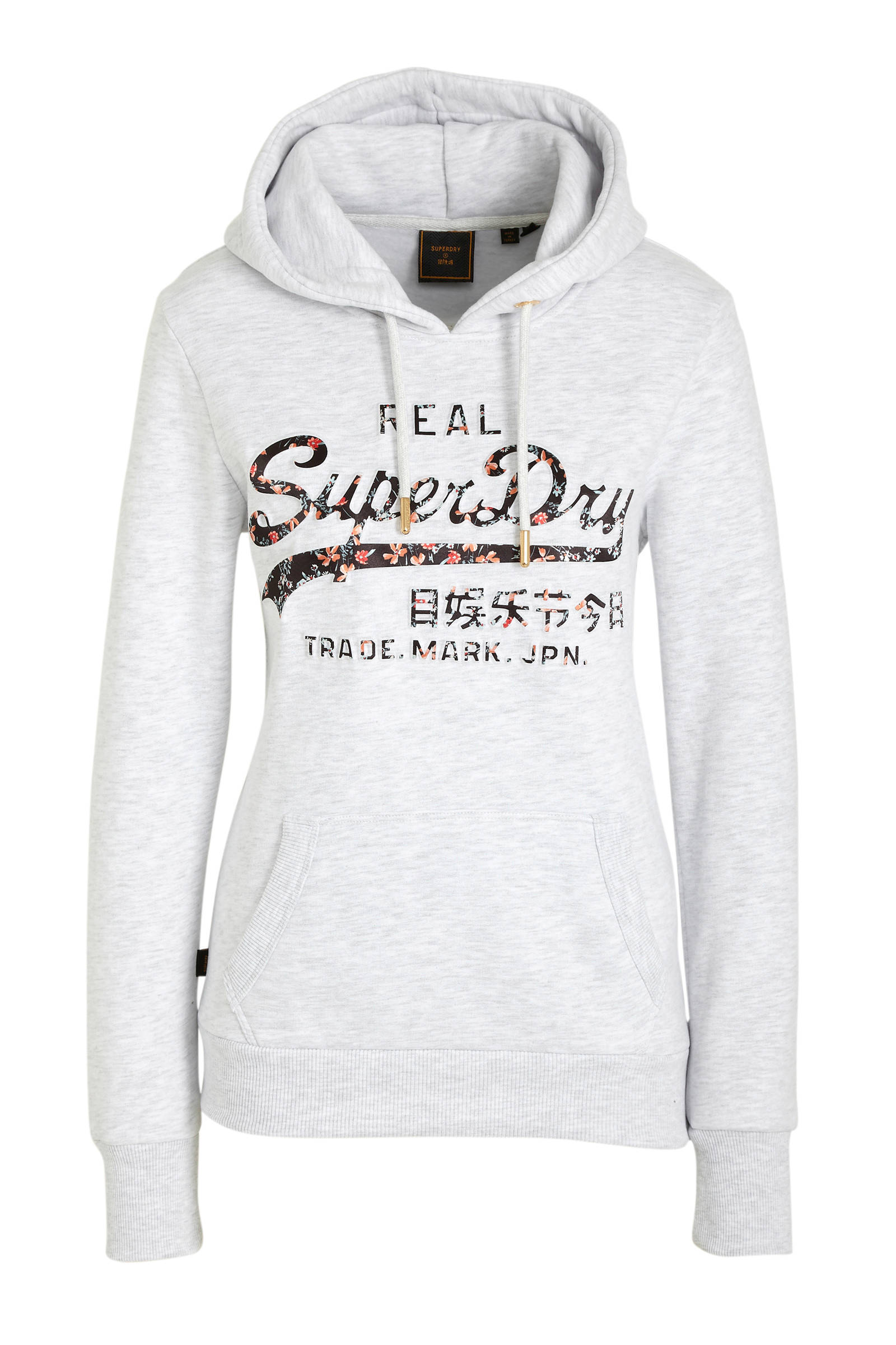 Superdry hoodie met logo lichtgrijs | wehkamp Superdry trui met logo grijsdonkerblauw | wehkamp