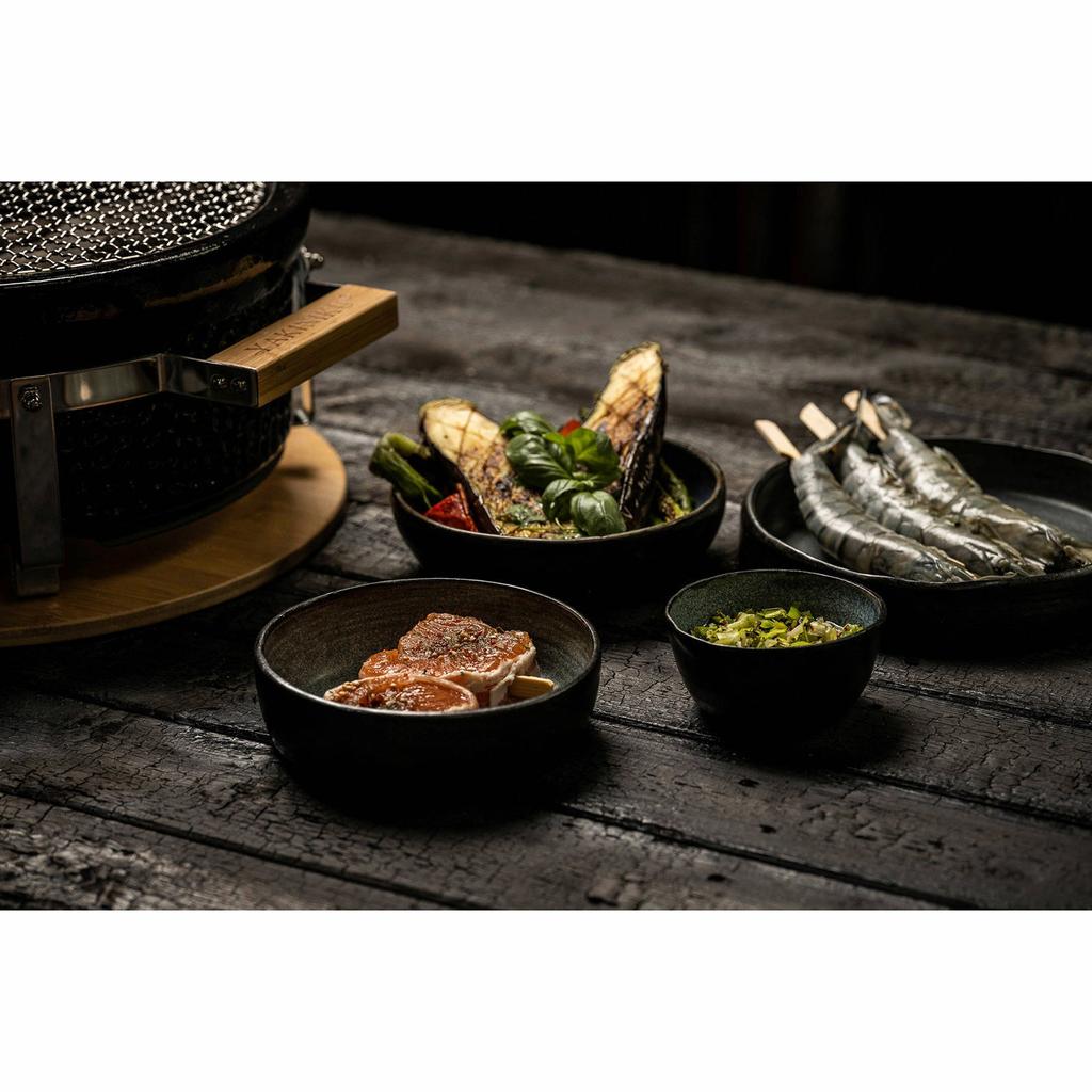 Grille En Fonte Pour Yakiniku Shichirin – Chauffage Rapide, Scelle Les Jus De La Viande