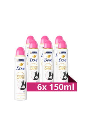 Invisible Care anti-transpirant deodorant spray  - 6 x 150 ml