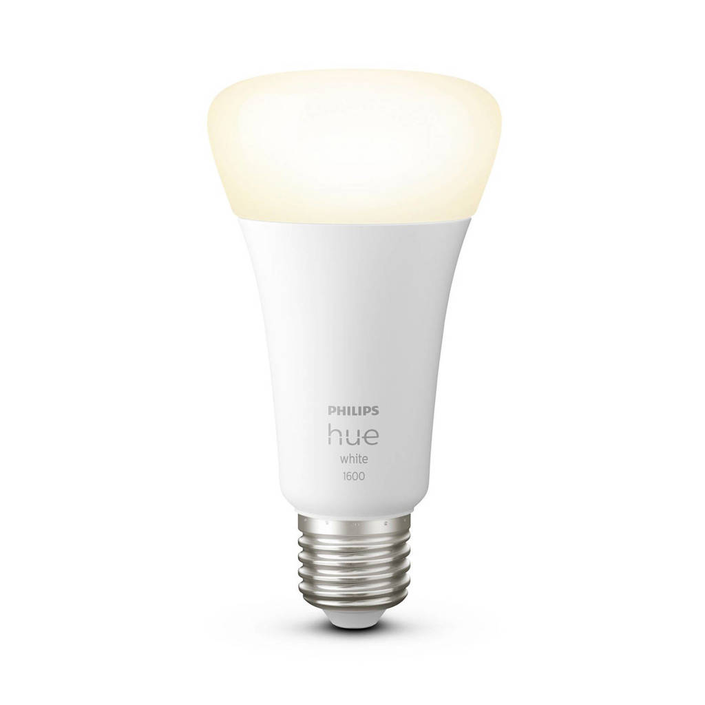 Philips Hue standaardlamp A67 E27 1-pack warmwit licht, Wit