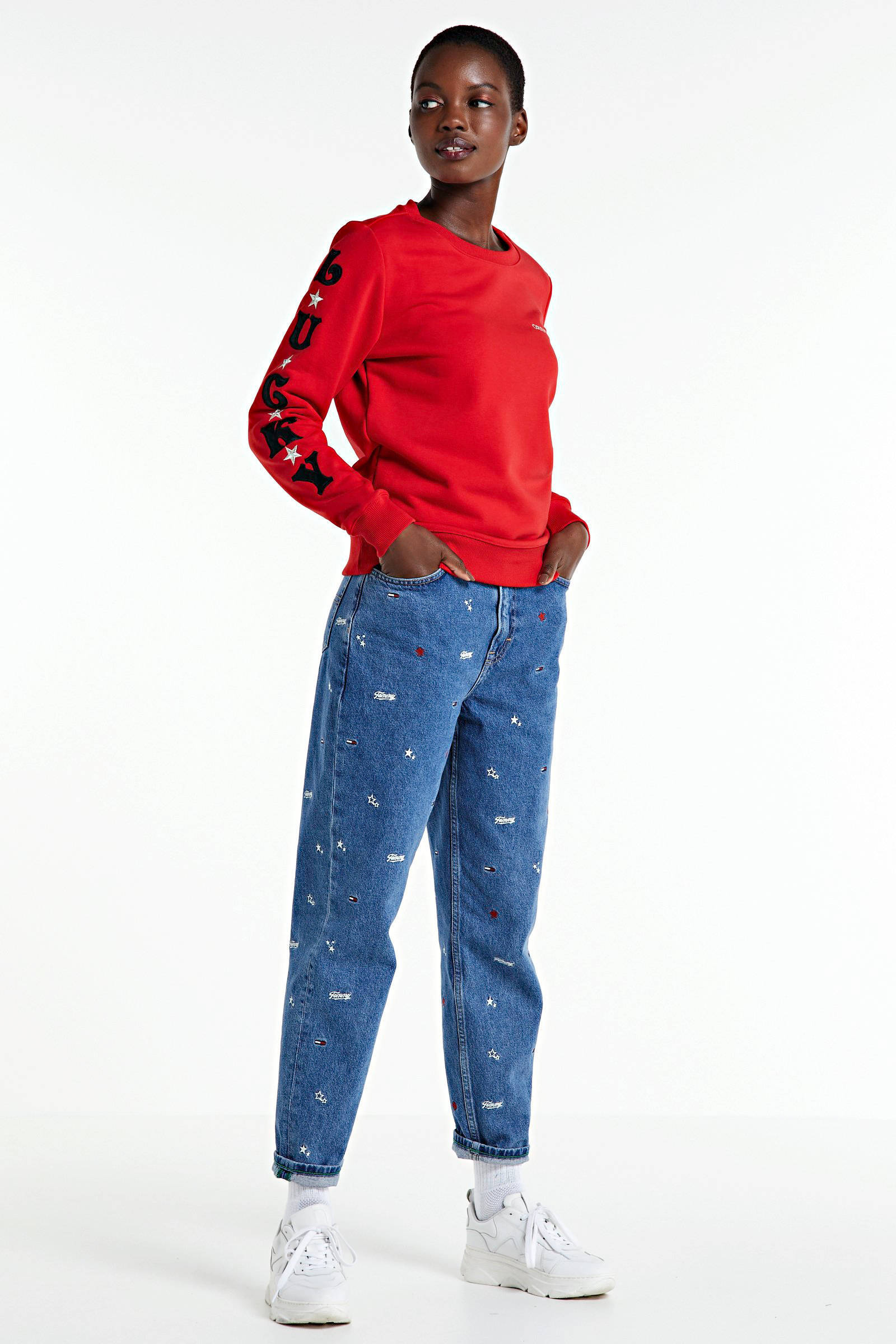 Colourful Rebel sweaters voor dames kopen Vind jouw Colourful Rebel sweater Lip met borduursels zwart | wehkamp